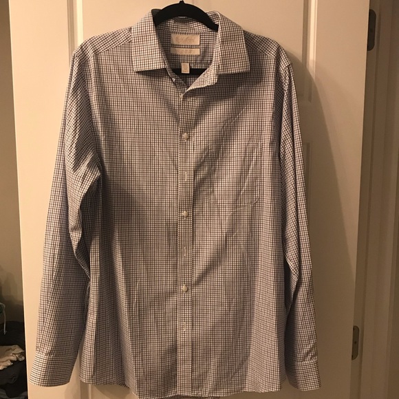 roundtree and yorke slim fit dress shirt